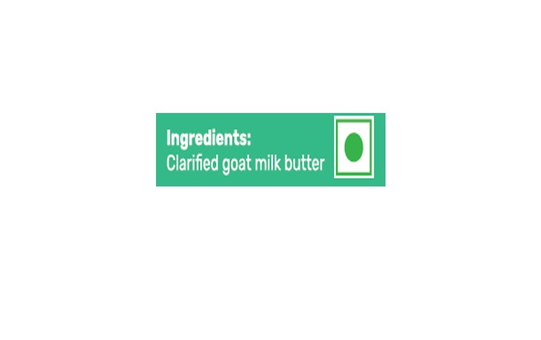 Courtyard Farms Whitality Goat Milk Ghee    Glass Jar  500 grams